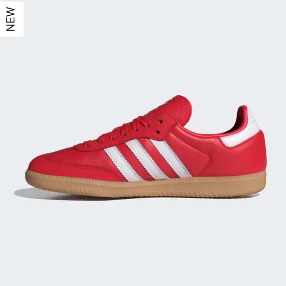 NWT Adidas Samba OG W Sneakers Better Scarlet Size Women’s 8.5 - Picture 5 of 16
